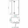 Душевой уголок WASSERKRAFT ALLER BLACK 10H07LBLACK 120x90 см