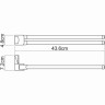 Полотенцедержатель WASSERKRAFT LEINE K-5031