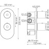 Термостатический смеситель WASSERKRAFT BERKEL 4833